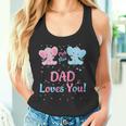 Papa Geschlecht Offenbaren Elefant Rosa Blau Passende Familieater Tank Top