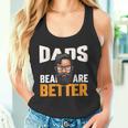 Papa Mann Mit Bart Zukünftiger Papa 2023 Bester Papa Tank Top