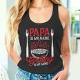 Papa Is My Name Grillen Is My Game Zitatatertag Bbq Tank Top