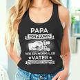 Papa Zwei Jungs Für Zweifachenateron 2 Söhnenatertag Tank Top