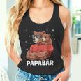 Papabear Bear Papa Und Baby Papa Father's Day Für Einen Papa Tank Top