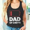 Papaon 2 Boys Papa Des Son Tank Top