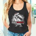 PapasaurusRex Papa Saurus Dinosaur Grandpa Dino Camiseta sin mangas