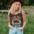 I Like Pigs And Maybe Like 3 People Pig Lover Tank Top