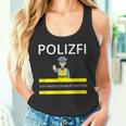 Polizfi Der Anzeigenhauptmeister Distributes Nodules Meme Tank Top