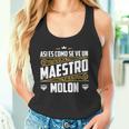 Profesor Divertido Humor Regalo Para Maestro Molon Escuela Camiseta sin mangas