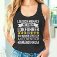 Railway Leg Dich Niemals Mit Ein Lokführer An Tank Top