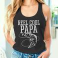 Reel Cool Daddy Papa Fisch Angeln Angeln Angler Angler Papa Herren Tank Top