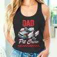 Rennwagen Geburtstagsfeier Rennen Familie Papa Pit Crew Männer Junge Tank Top