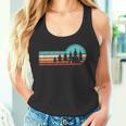 Retro Camping Hiking Landscape Nature Outdoor Camper Tank Top