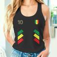 Retro10 Senegal Football Senegal Bandera De Senegal Camiseta sin mangas