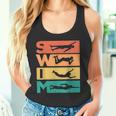 Retrointage Swimming For Swimmer Tank Top