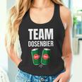 Saufn Saufnn Junggesellenabschied Frau Mann Team Dosenbier Tank Top