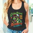 Schulkind 2024 T-Rex Dino Achtung Ich Komme Einschulung Tank Top