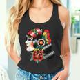 Señora Cabeza Americana Tatuaje Tradicionalieja Camiseta sin mangas