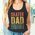 Skater Dad Para El Día Del Padre Skater Dad Camisa Camiseta sin mangas