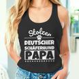 Stolzer Deutscher Schäferhund Papa Tank Top