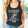 Stolzer Papa Eines Police Officer – Thin Blue Line Geschenk Tank Top