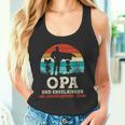 Team Opa Und Enkel Bester Opa Der Welt Father's Day Super Grandpa Tank Top