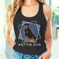 Tierliebhaber Herren Haustier Hund Papa Rottie Papa Rottweiler Tank Top