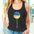 Ucrania Orgullo Lunar Bandera Ucraniana Raíces De Ucrania Recuerdo De Ucrania Camiseta sin mangas
