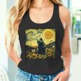 Van Gogh Cat Tank Top