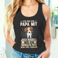 Vater Papaatertag Jack Russell Terrier Papa Tank Top