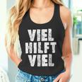 Viel Hilftiel Old-School Bodybuilder Saying Tank Top