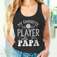 Volleyballspieler Papaolleyballliebhaberolleyball Papa Tank Top