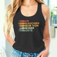 Wir Bbraucht Mehron Meiner Sorte Cool And Ironic Tank Top