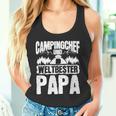 Wohnwagen Campingurlaub Bester Papaatertag Campen Tank Top