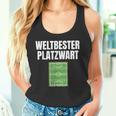 Worlds Best Platzwart Greenkeeper Football Pitch Tank Top