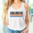 Calimera Italia Retro 70S 80S Style Manga Larga Camiseta sin mangas