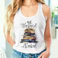 Distressed Quote Mein Wochenende Ist Alles Gebucht Bücher Lesen Tank Top