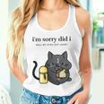 I'm Sorry Did I Roll My Eyes Out Loud Sarkastische Katze Tank Top