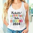 Kinder Tschüss Kindergarten Hallo Schule 2024 Kita Abgänger Tank Top