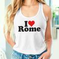 I Love Heart Roma Italia Camiseta sin mangas