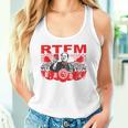 Mao Rtfm Meme Blue Tank Top