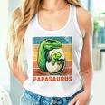 Retro Papasaurusatertag Bester Papa T-Rex Papa Dinosaur Kapuzenjacke Tank Top