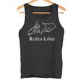 187 Bestes Leben Handzeichen S Tank Top