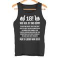 18Th Birthday '18Th 18 Sohn Wie Geil Ist Das Denn 18 Tank Top