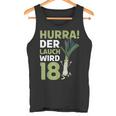 18Th Birthday Hurra Der Lauch Wird 18 Tank Top