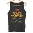 20 Años Juntos Sr & Señora Pareja Coincidencia 20 Aniversario Camiseta sin mangas