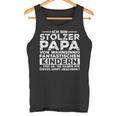 3 Drei 2 Ich Bin Stolzer Papaon Zwei Tolle Kinder S Tank Top