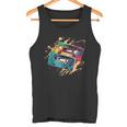 80S 90S Retrointage Cassette Tank Top