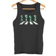 Aliens Zebra Stripes Roswell Tank Top