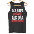 Als Papa Geliebt Als Opaergöttert German L S Tank Top