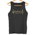 Amsterdam Skyline Netherlands Heartbeat Fan I Love Holland Tank Top