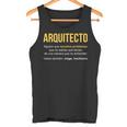 Arquitecto Definición Regalo Arquitecto Camiseta sin mangas