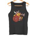 Badeente Wikinger Ente Lustige Gummiente Liebhaber Tank Top